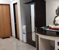 Spacious living area at Kalanagar Bandra East Apartments, Mumbai