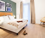 Bedroom at Chaussee d'Etterbeek