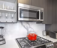 Luxury kitchen at North Park Drive #1001 Serviced Apartment, Streeterville