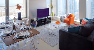 Designer Two Bedroom With Burj Khalifa View