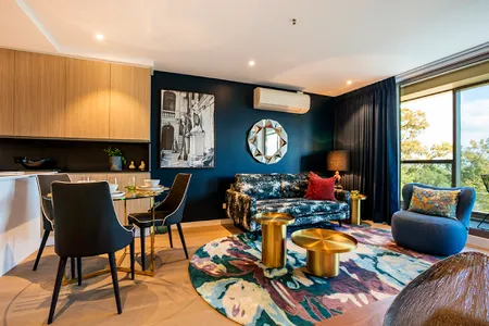Stunning living area in Quest Flemington Central