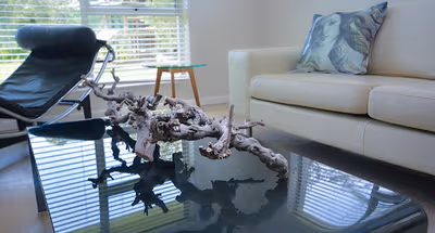 Living area at Sunset Beach Serviced Apartment