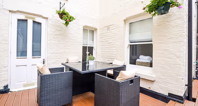 Patio in Daventry Street 