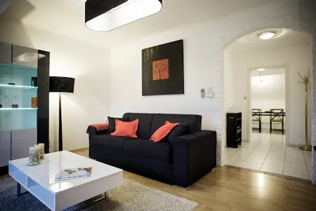 living space at Villa Medici