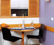 Dining space at Porte de Versailles Serviced Apartment, Champs Elysees