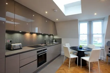 Fully equipped kitchen at Barons Court - Queen Club
