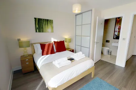Luxury bedroom at Ceres