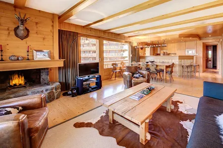 A Traditional Alpine Residence With a Super Sunny Terrace