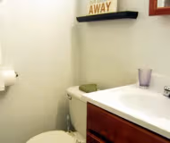 Bathroom at Gramercy Park apartment