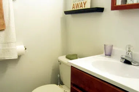 Bathroom at Gramercy Park apartment