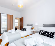 Bedroom at Lavender Hill Apartment in Clapham Jn