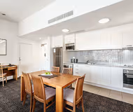 Spacious living area at Quest Albury