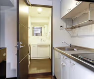 Cosy living area in Horitome Serviced Apartment