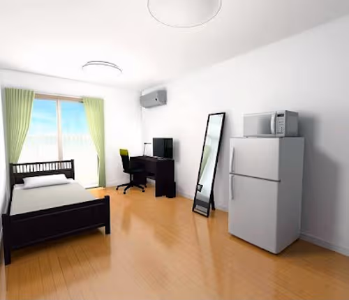 Stunning living area in Isogo Apartments