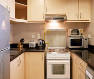 Luxury kitchen at Discovery Garden Street Serviced Apartments, Discovery Garden
