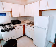Kitchen at East Village apartment
