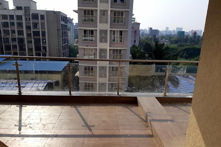 Spacious living area at Kalanagar Bandra East Apartments, Mumbai