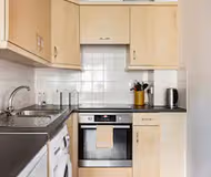 Kitchen at The Waterloo Flats