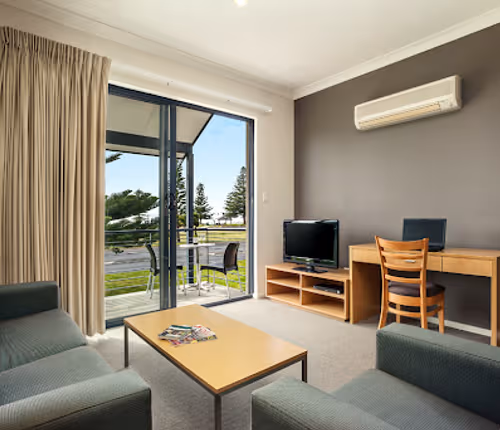 Stunning living area in Quest Bunbury