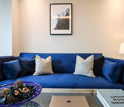 Living space - 1 bed apartment