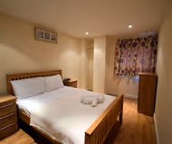 Bedroom at Theatre District Apartment in Milton Keynes