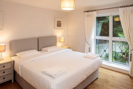 Bedroom at Ballsbridge apartment