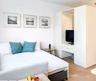 Luxury bedroom at Meesters Serviced Apartments