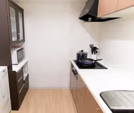 Bright living area at Kannai Apartments