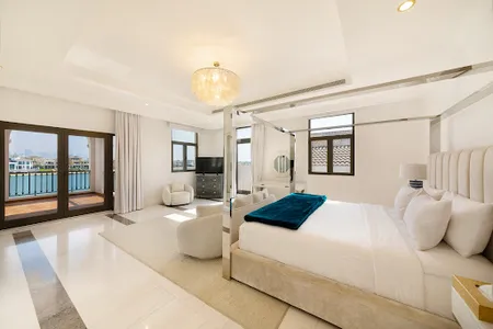 Bedroom with Sofa in Dubai Villa
