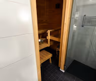 Bathroom at Tampere service apartment