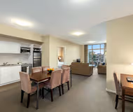Stunning living area in Quest Ballarat
