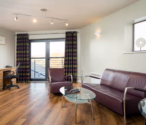 Living area at Headingley