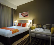 Stunning living area in Citadines Uplands Kuching