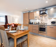 Fully equipped kitchen at Thornton Street - Newcastle