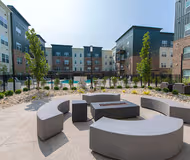 Gateway Lofts outdoor lounge