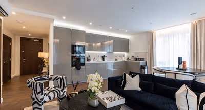 2 bed 2 bath Nine Elms