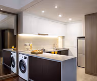 Fully equipped kitchen at Somerset Yangtze River Chongqing