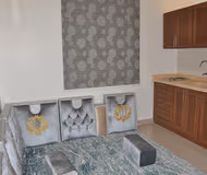 Kitchen at Al khalifa Al Mamoon Street Serviced Apartment