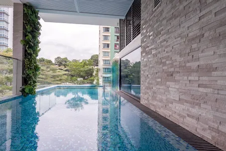 Pool side at Meyer Plaza Residence, East Coast