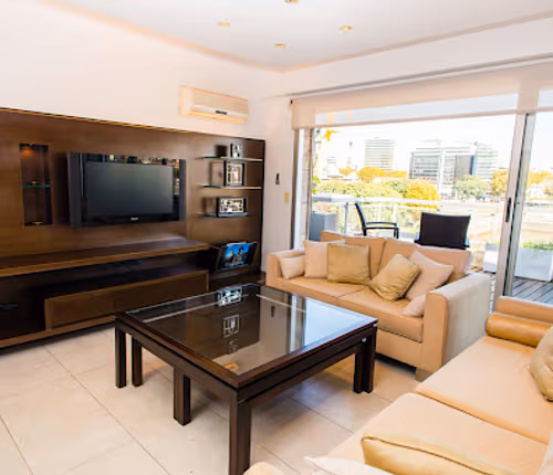 Living area at Dique Madero
