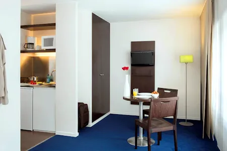 Cosy living area in Serviced Apartment, Bastille