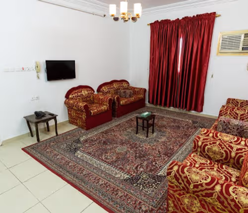 Living room at Prince Mohammed Bin Abdulaziz Street Serviced Apartment
