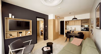 Zimmerstraße Executive Apartment With Balcony