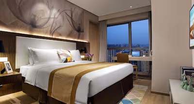Bedroom at Citadines Intime City Hangzhou