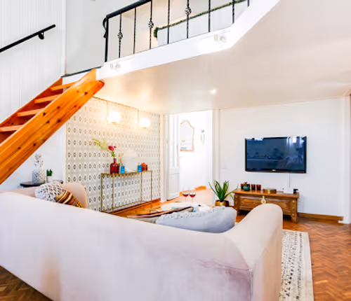 Living room at Ethnic Eixample