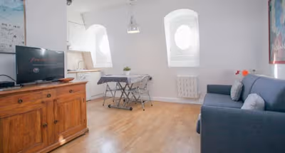 A HAUSSMANNIAN BUILDING- A MARAIS ABODE