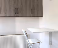 Fully equipped kitchen at St James Boulevard