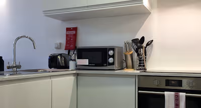 Fully equipped kitchen at Chancery Lane Deluxe