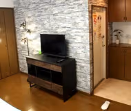 Comfy living area at Roppongi Hills Apartments