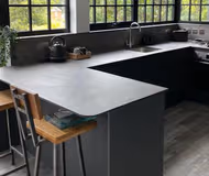 Equipped Kitchen at Halstead Apartments